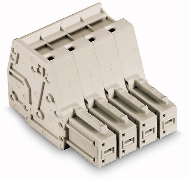 Wago 831-3102/000-9037 2P Серый electrical terminal block