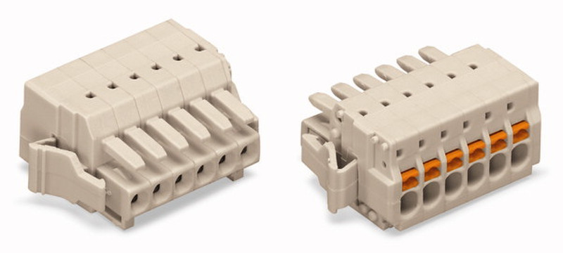 Wago 2734-112/037-000 12P Grey electrical terminal block