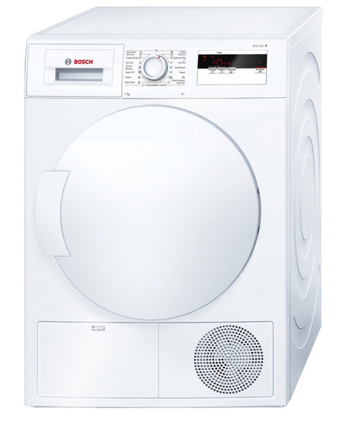 Bosch WTH83000BY Freistehend Frontlader 7kg A+ Weiß Wäschetrockner