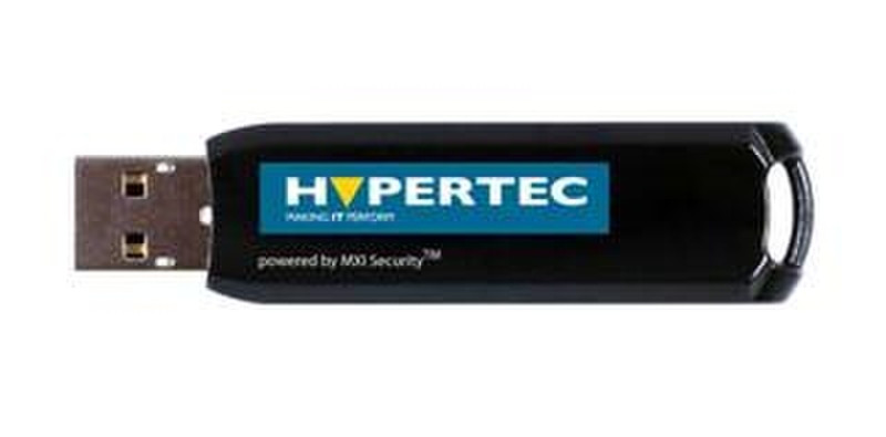 Hypertec FipsEnCrypt Mini 2GB 2ГБ USB 2.0 Тип -A Черный USB флеш накопитель