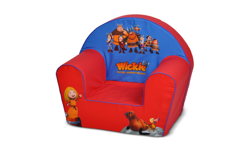 Knorrtoys Wickie Baby/kids armchair Blue,Red