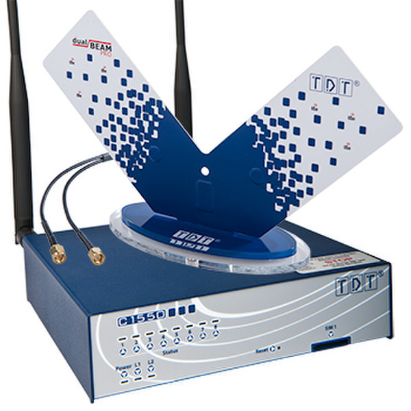 TDT C1550lw Dual-band (2.4 GHz / 5 GHz) Fast Ethernet Grey 3G 4G
