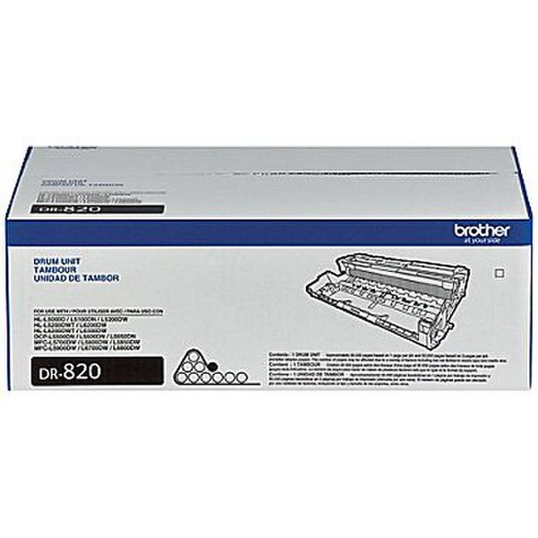 Brother DR-820 30000pages Black printer drum