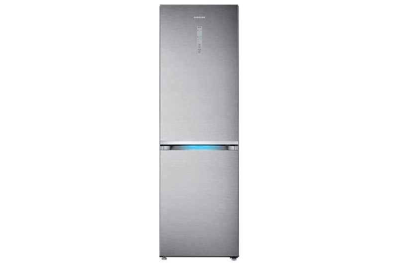 Samsung RB33J8835SR freestanding 225L 110L A++ Stainless steel fridge-freezer
