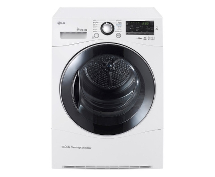 LG RC8155AP3F freestanding Front-load 8kg A++ White tumble dryer