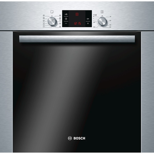 Bosch HBA73B250 Electric oven 63l 3650W A-30% Schwarz, Edelstahl Backofen