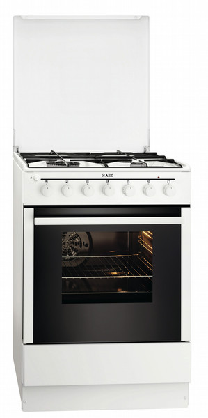 AEG 41906GT-WN Freestanding Gas hob A White