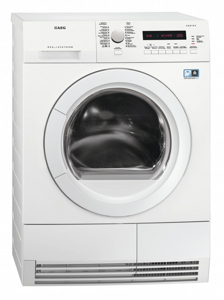 AEG T76484EIH freestanding Front-load 8kg A++ White