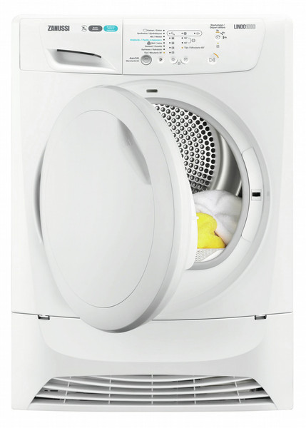 Zanussi ZDH7332P Отдельностоящий Фронтальная загрузка 7кг A+ Белый