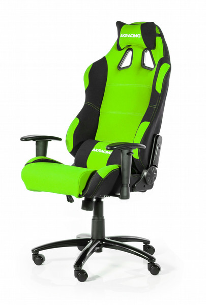 AKRACING Prime Gaming Chair Black Green office/computer chair