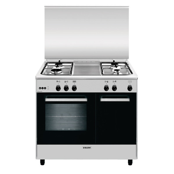 Glem AR964VI Freestanding Gas hob A Stainless steel cooker