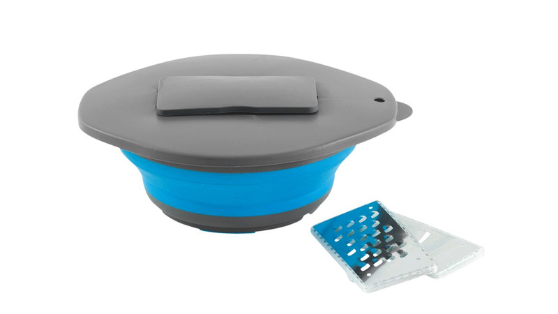 Outwell Collaps Bowl & lid w/grater Blue