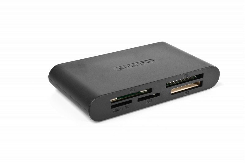 Sitecom USB 3.0 Memory Card Reader USB 3.0 (3.1 Gen 1) Type-A Черный устройство для чтения карт флэш-памяти