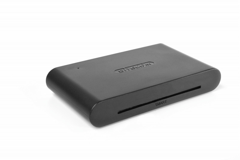 Sitecom USB 2.0 ID Card Reader USB 2.0 Черный устройство для чтения карт флэш-памяти