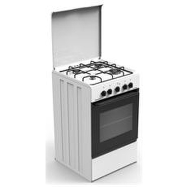 Bompani BI510EA/N Freestanding Gas hob A White cooker