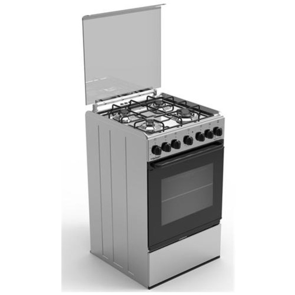 Bompani BI543GA/N Freistehend Gas hob B Edelstahl Küchenherd