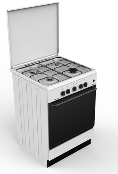 Bompani BI610KA/N Freestanding Gas hob B White cooker