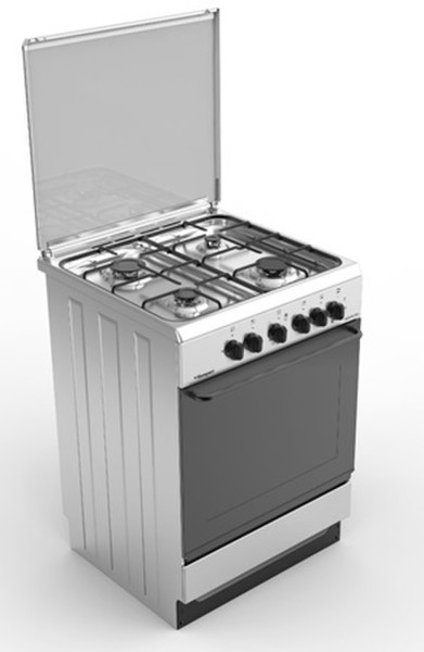 Bompani BI643KA/N Freistehend Gas hob B Edelstahl Küchenherd