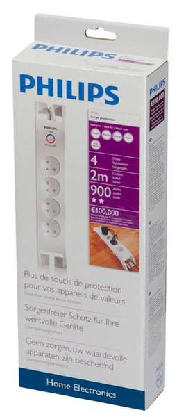 Philips Home Electronics Surge Protector SPN3040C