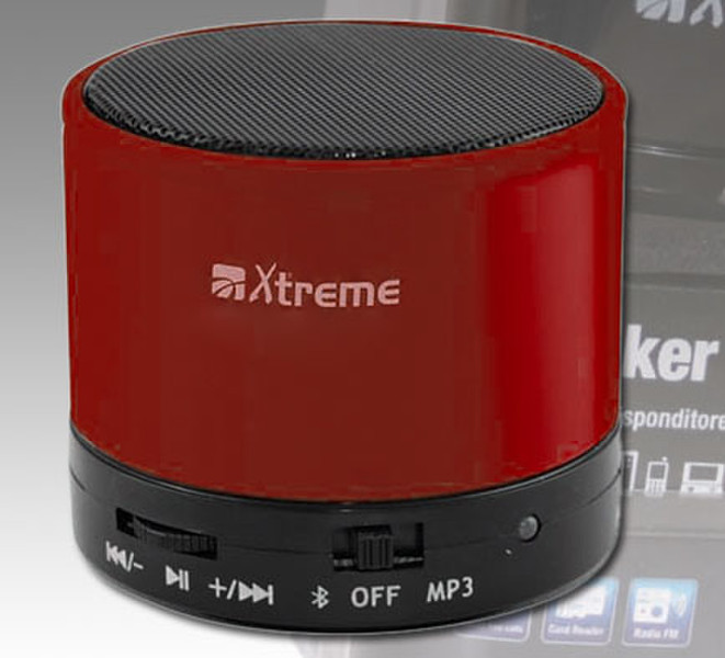 Xtreme 03169 Моно 3Вт Красный портативная акустика