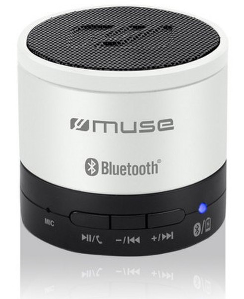 Muse M-310 Mono 2W Röhre Schwarz, Weiß