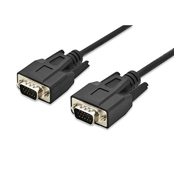 Ewent EW-110100-030-N-P 3m VGA (D-Sub) VGA (D-Sub) Black VGA cable
