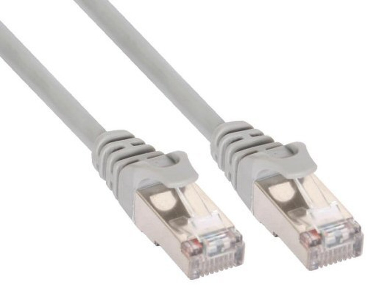 Ewent EW-5F-100 10m Cat5e U/UTP (UTP) Grey networking cable