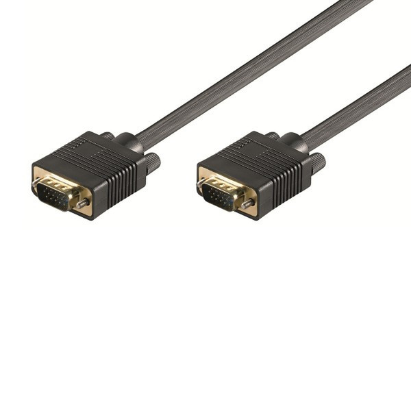 Ewent EW-110101-020-N-P 1.8м VGA (D-Sub) VGA (D-Sub) Черный VGA кабель