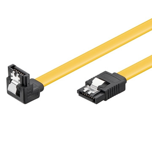 Ewent EW-150102-003-Y-P 0.3m SATA SATA Yellow SATA cable