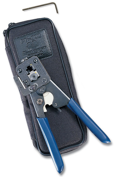 Siemon PT-908 Обжимной инструмент Черный, Синий обжимной инструмент для кабеля