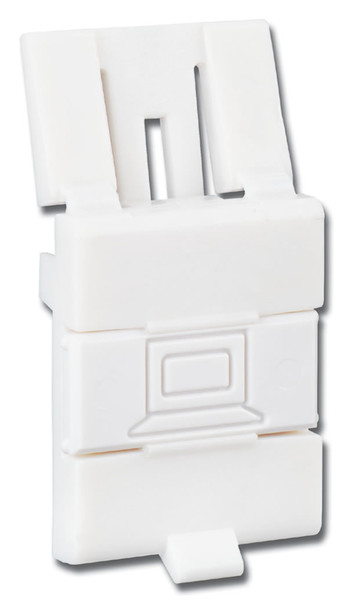 Siemon MX-FD-02 White switch plate/outlet cover