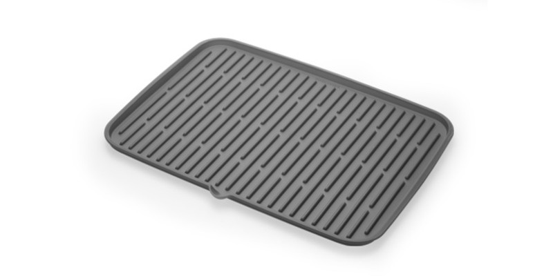 Tescoma 900647 Tabletop Dish drying mat Silicone Black kitchen drying rack/stand/drainer