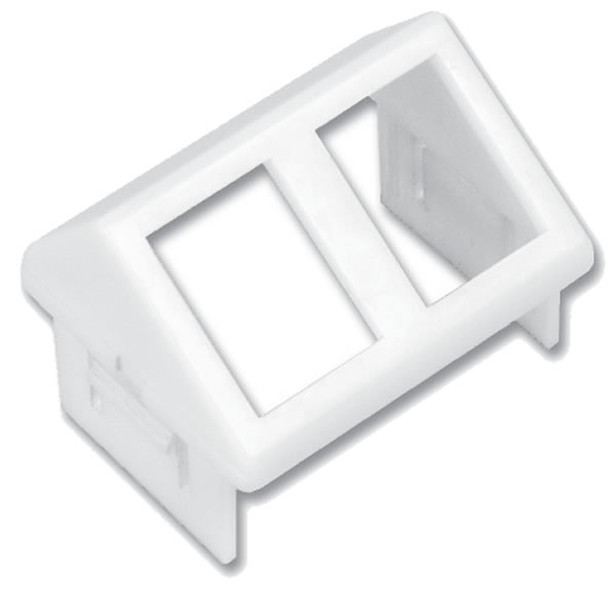 Siemon CTE-MXA-02-02 White switch plate/outlet cover