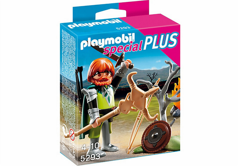 Playmobil SpecialPlus Celtic Warrior with Camp Fire Мальчик / Девочка Разноцветный 8шт набор детских фигурок