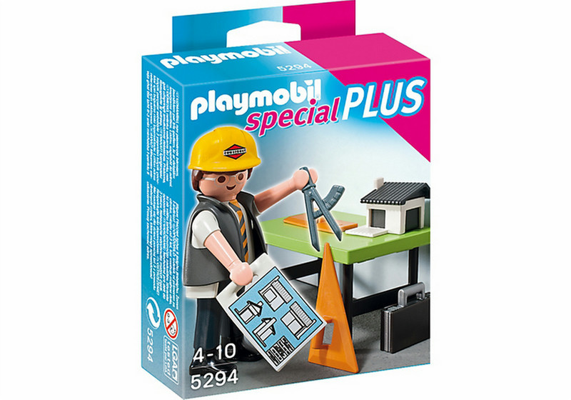 Playmobil SpecialPlus Architect Boy/Girl Multicolour 8pc(s) children toy figure set