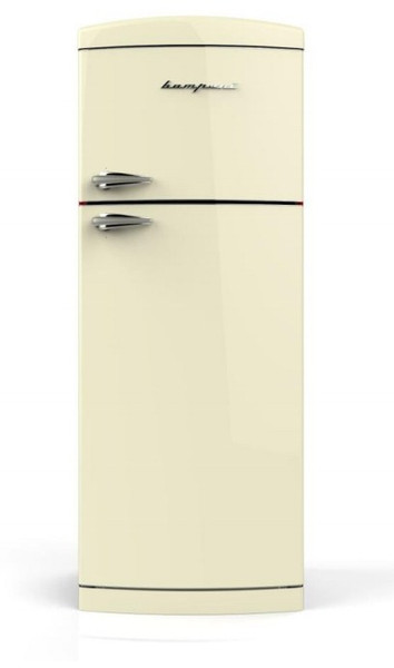 Bompani BODP740/C freestanding 386L A+ Cream fridge-freezer