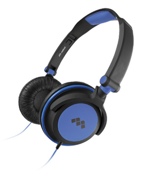 Meliconi HP Smart Circumaural Head-band Black,Blue