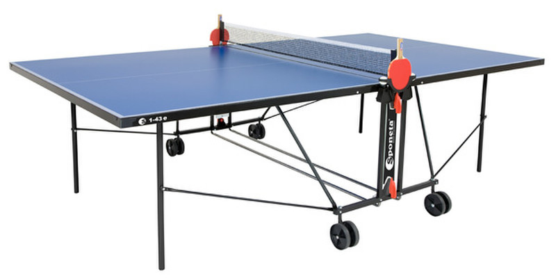 Sponeta S 1-43 E Rollaway (2 tabletops & 2 undercarriages) Синий Меламин стол для настольного тенниса