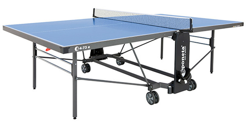Sponeta S 4-73 E Rollaway (2 tabletops & 1 undercarriage) Blue Melamine table tennis table