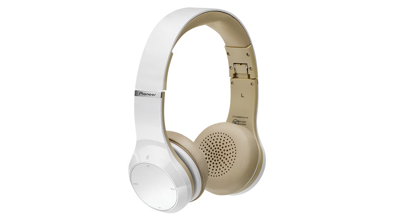 Pioneer SE-MJ771BT Kopfband Binaural Wired / Bluetooth Weiß