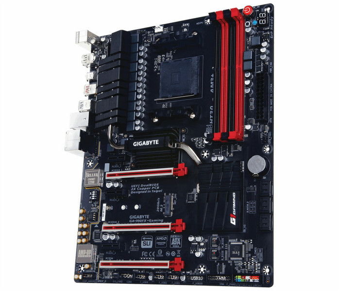 Gigabyte GA-990FX-Gaming AMD 990FX Socket AM3+ ATX материнская плата