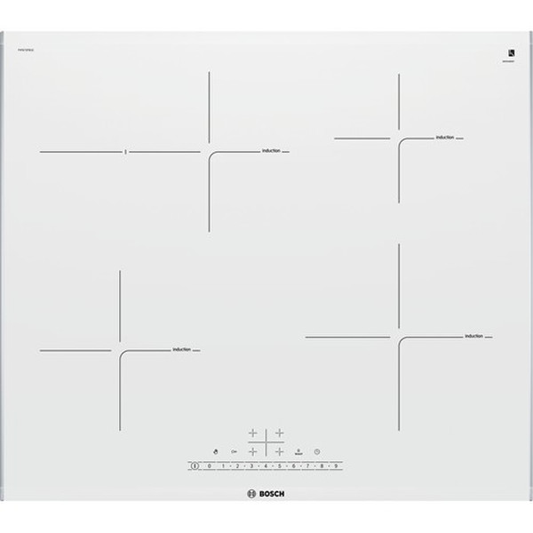 Bosch PIF672FB1E Built-in Induction Stainless steel,White hob