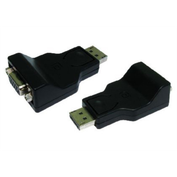 Uniformatic DisplayPort/VGA DisplayPort VGA (D-Sub) Schwarz