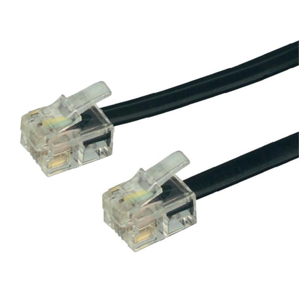 Uniformatic 41113 3m Black telephony cable