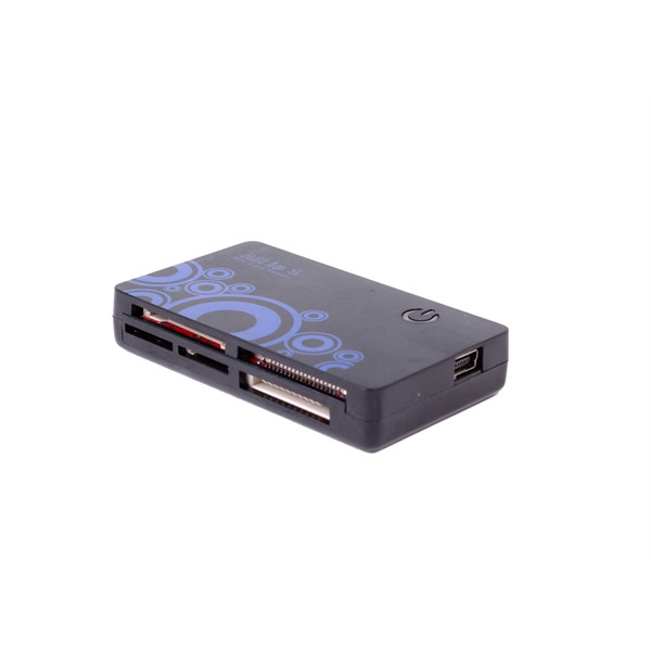 Uniformatic 86007 USB 2.0 Black card reader