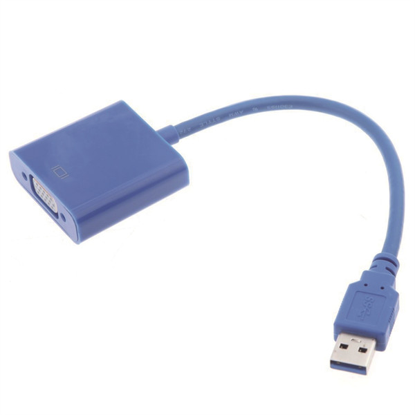 Uniformatic USB 2.0/VGA USB 2.0 VGA Blau