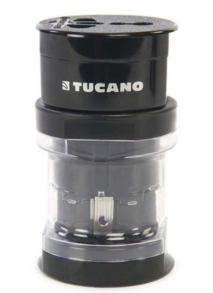 Tucano TA-CY4 Универсальный Универсальный Черный адаптер сетевой вилки