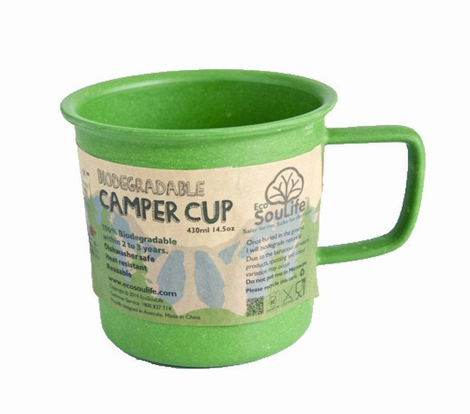 EcoSouLife Camper Cup Зеленый 1шт