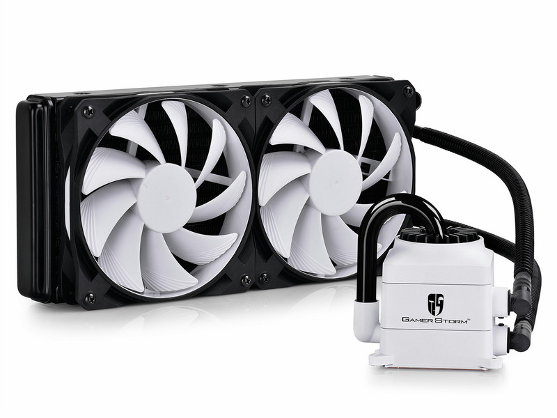 DeepCool Captain 240 White Процессор жидкостное компьютерное охлаждение