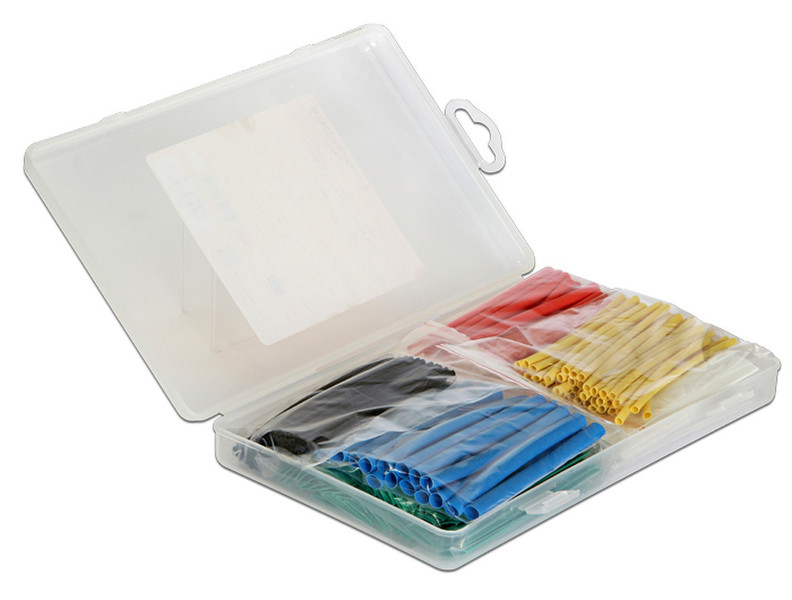 DeLOCK 86278 Cable tray Black,Blue,Green,Red,Yellow 50pc(s) cable organizer